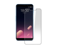 Загартоване захисне скло на Meizu M6S / Без рамки / Прозрачне - купити в SmartEra.ua