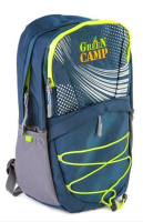 Рюкзак Green Camp GC-102  синий с серым (GC-102)