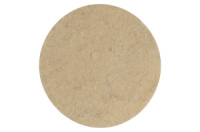 Круг фетровый на УШМ Рамболд 125 x 22мм белый (125 белый)