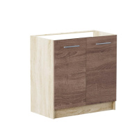 Кухонный модуль нижний Эверест Эко 800 дуб сонома/трюфель (без столешницы) 80х46х82 см (DTM-2834)