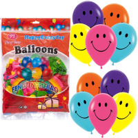 Кульки Смайл 20 см 100 шт