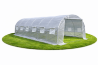 Садова теплиця з UV-12 плівкою 18 м2 (6х3х2м) BASS POLSKA, Сіра