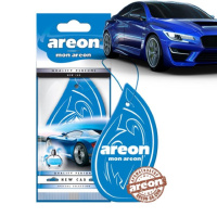 Освіжувач сухий лист - «Areon» - Mon лист - New Car (Нова Машина) (10шт/уп)