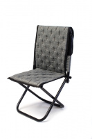 Рыбацкий стул со спинкой Серый
