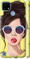 Чехол на Realme • Девушка с чупа-чупсом 3979m-2375