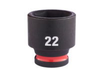 Головка ударна ShW 3/8'' STD MILWAUKEE, 22мм