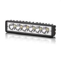 Фара-LED Прямокутник 18W 140*40*45mm (3W*6) 10-30V Дальнє/Spot міні (07-18W MINI) (1шт) 2 958