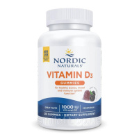 Вітамін D3, 1000 МО, Смак ягід, Nordic Naturals, Vitamin D3, 120 жувальних цукерок