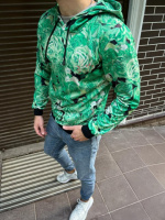 Зелене стильне худі  | 6-190