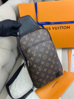 Сумка-слінг коричнева Louis Vuitton Avenue NM Monogram c837