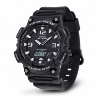 Чоловічий годинник Casio AQ-S810W-1A2 — Спортивна модель 10 ATM з сонячним живленням та підсвічуванням