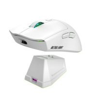 Беспроводная мышь Jedel WD139 игровая с зарядной станцией white