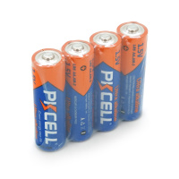 Батарейка щелочная PKCELL 1.5V AA/LR6, 4 штуки shrink цена за shrink, Q15