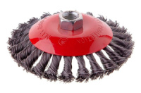 Щетка конусная Intertool 125 мм плетеная (BT-4125)