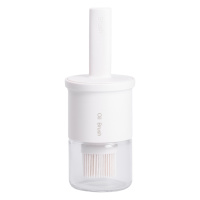 Банка для масла с кисточкой 300 мл диспенсер с кисточкой для оливкового, подсолнечного масла Белый HP-34-11W