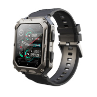 Чоловічий розумний годинник Modfit Iron All Black з функцією дзвінка та захистом IP68