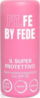 Солнцезащитный стик для лица Fit.Fe By Fede The Shielder Transparent Sunscreen Stick SPF50 7 г