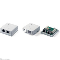 Компьютерная розетка Hypernet RJ45 x2 FTP 5e (MB-STP2)