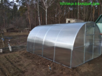 Теплица «СТАНДАРТ» 3*4*2 (ш. д.в.) 12кв. м., покрытая поликарбонатом 6мм, от производителя