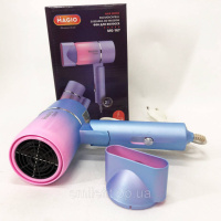 Фен MAGIO MG-167, Електричний фен для сушіння волосся, Легкий професійний фен, Жіночий фен для волосся