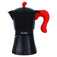 Гейзерная кофеварка Con Brio 450 мл Черный/Красный CB-6609