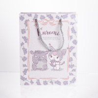 Набор подарочных пакетов из бумаги 10 (шт) Kuromi картонные красивые пакеты для подарков 19×9.5×24.5 (см) Фиолетовый HP-10359-11V