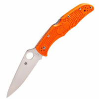 Нож складной Spyderco Endura 4 Flat Ground оранжевый (C10FPOR)