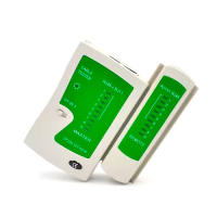 Тестер сети, телефонного кабеля, RJ45 RJ11 зеленый