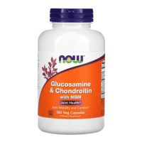 NOW Glucosamine & Chondroitin with MSM 180 капсул