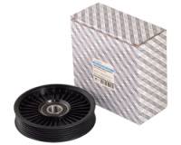 Ролик ремня генератора обводной Daewoo Nubira 1.6, Chevrolet Aveo 1.5, 1.6, ZAZ Forza (большой 113,5х25х17) «Улучшенная конструкция Р6»