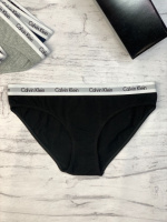 Трусы Женские  Calvin Klein Carousel Черный  (Слипы) wu016