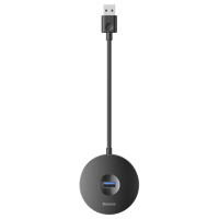 Перехідник HUB Baseus Round Box USB to USB 3.0 + 3USB 2.0 (CAHUB-F), Чорний - купити в SmartEra.ua