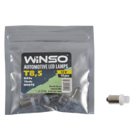 LED автолампа Winso 12V FLUX T8.5 BA9s, 10шт 127650