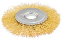 Щетка дисковая Mastertool 125 x 22.2 мм рифленая (19-9112)