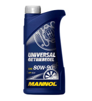 Масло трансмісійне, 1л (80W-90, Universal Getriebeoel API GL 4) MANNOL