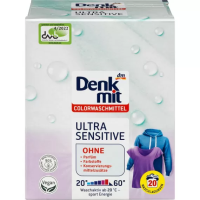 Пральний порошок для кольорових речей Ultra Sensitve Denkmit, 1,35 кг, (Німеччина)