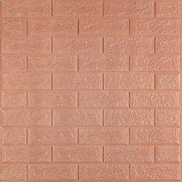 3D панель самоклеющаяся кирпич Пудра 700х770х5мм SW-00001801