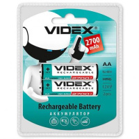 Акумулятор VIDEX Rechargeable R-6 2700mAh 1.2V(HR6, size AA, NiMN)