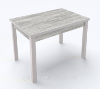 Стол обеденный раскладной Fusion furniture Марсель 900 Белый/Урбан лайт