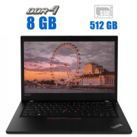 Ультрабук Lenovo ThinkPad L490 / 14« (1920x1080) IPS / Intel Core i3-8145U (2 (4) ядра по 2.1 - 3.9 GHz) / 8 GB DDR4 / 512 GB SSD M.2 / Intel UHD...