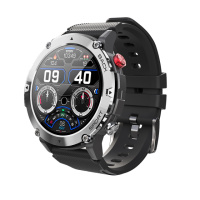 Розумний годинник Modfit Sniper Black-Silver 36 мм з OLED дисплеєм та захистом IP68