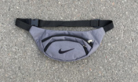 Бананка Nike сіра (чорне лого)