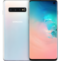 Смартфон Samsung Galaxy S10 (SM-G973F) 8/128GB White 6.1« 3040x1440 Dynamic AMOLED 2SIM LTE NFC 3400 mAh б/в