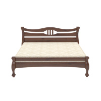 Двуспальная кровать Mebigrand Даллас Орех лесной 140х200 см (DMBG-1744)