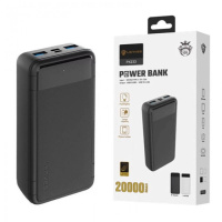 Внешний аккумулятор Power bank Lenyes PX233 20000 Mah батарея зарядка Чёрный