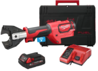 Кабелеріз гідравлічний акумуляторний MILWAUKEE, M18 ONEHCC-201C FSW (зарядний пристрій М12-18 С, 1 акумулятор М18 В2 2Аг, кліщі