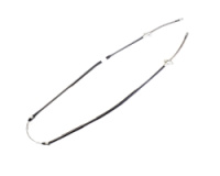 Трос ручного тормоза ВАЗ 2121-214 длинный (упор метал)