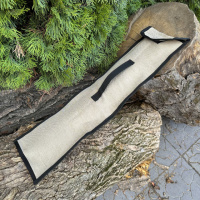 Чехол-сумка Mzavod с клапаном на липучке на 8 шампуров белый