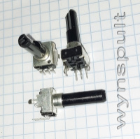 резистор змінний RV09 R0902 10K B10K B103 23mm півцил. 3pin