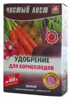 Чистий лист, 300 г, добриво кристалічне для коренеплодів